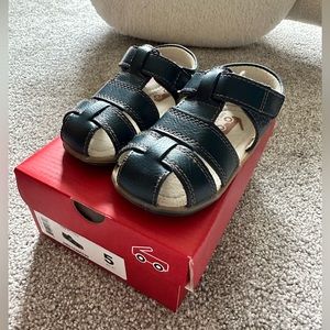 Navy See Kai Run Jude Sandals- New